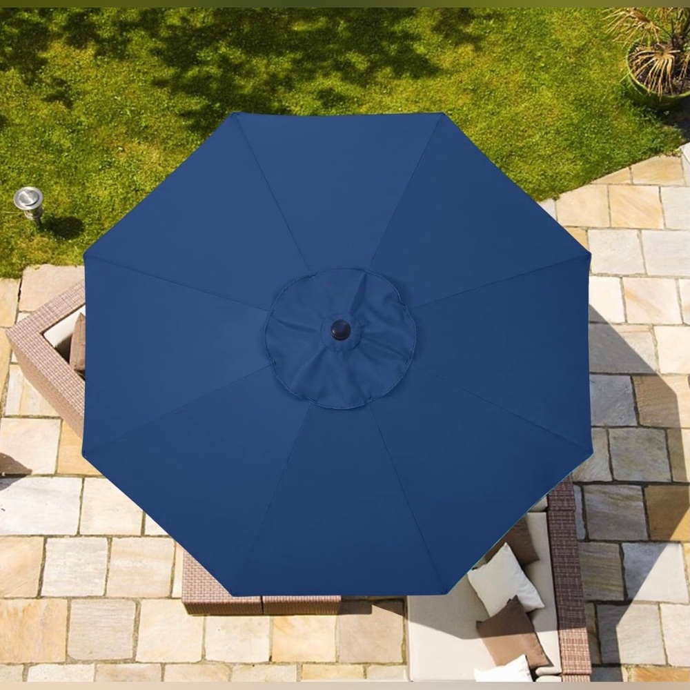 9ft Outdoor Umbrella Replacement Top Suit 8 Ribs